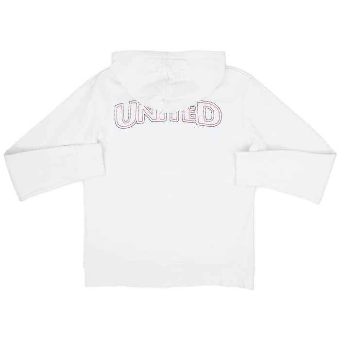 2008-09 Manchester United Nike Hooded Sweat Top - 8/10 - (M)