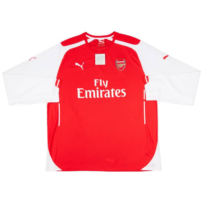 2014-15 Arsenal Home L/S Shirt Ozil #11 (3XL)