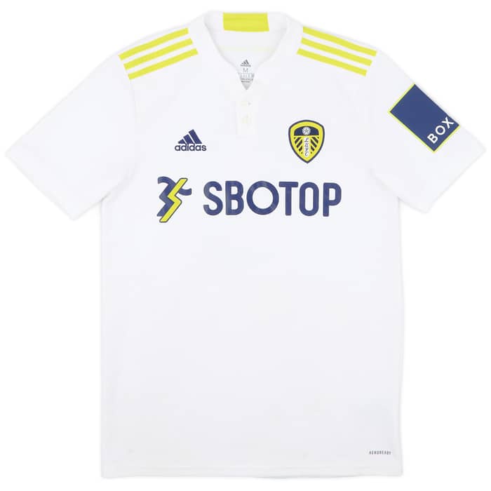 2021-22 Leeds United Home Shirt Bamford #9 - 7/10 - (M)
