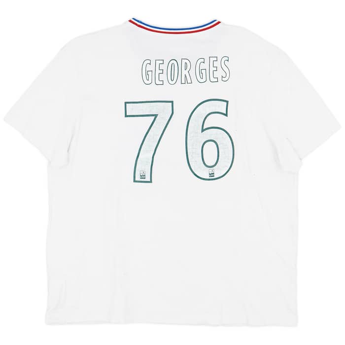 2010s Saint Etienne Le Coq Sportif Cotton Tee Georges #76 - 7/10 - (XXL)