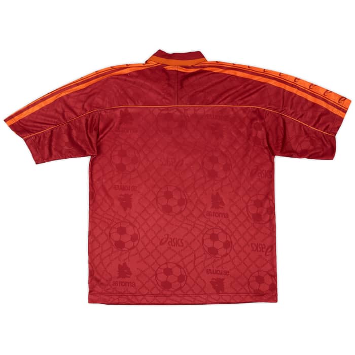 1995-96 Roma Home Shirt - 8/10 - (M)