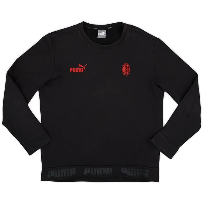 2018-19 AC Milan Puma Sweat Top - 7/10 - (S)