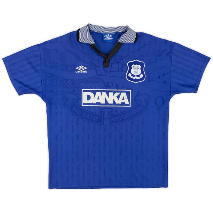 1995-97 Everton Home Shirt Ferguson #9 - 5/10 - (L)