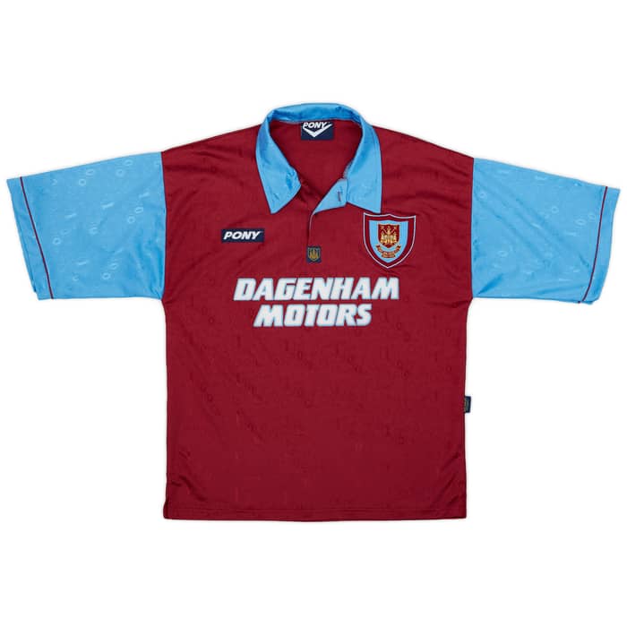 1995-97 West Ham Centenary Home Shirt Lampard #26 - 7/10 - (L)