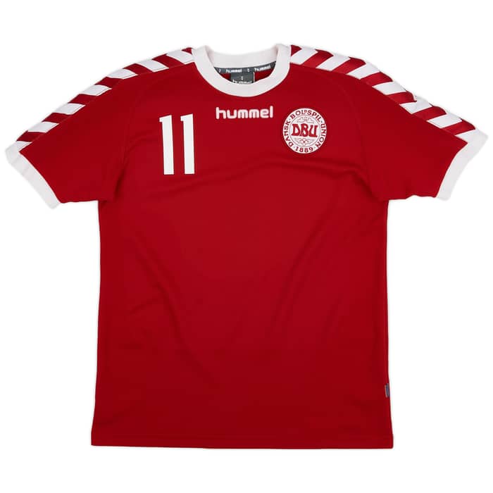 2002-03 Denmark Home Shirt Sand #11 - 8/10 - (S)
