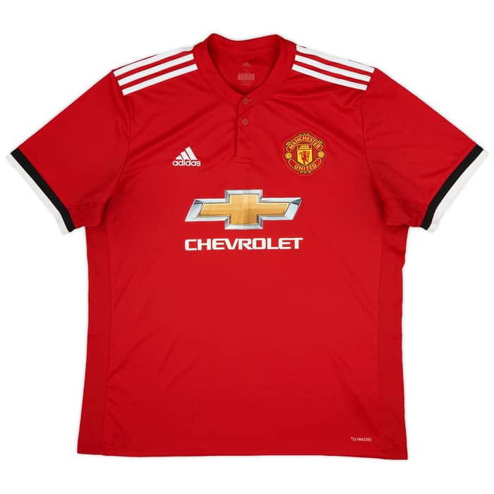 2017-18 Manchester United Home Shirt Shaw #23 - 6/10 - (XL)