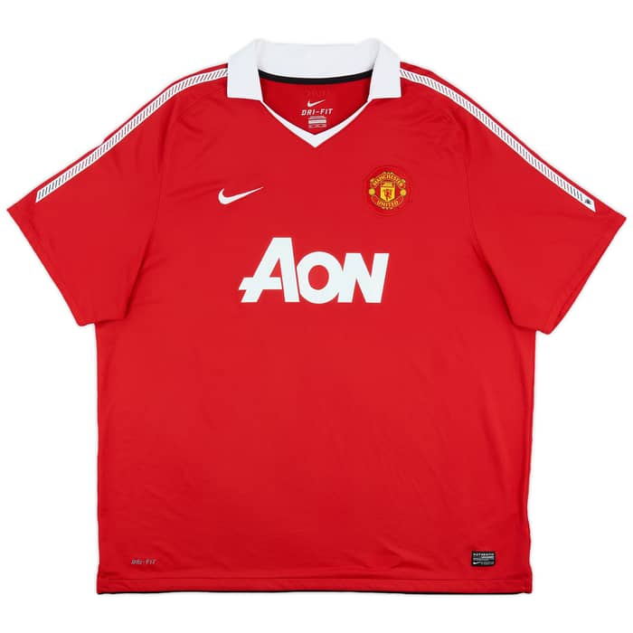 2010-11 Manchester United Home Shirt Rooney #10 - 9/10 - (3XL)
