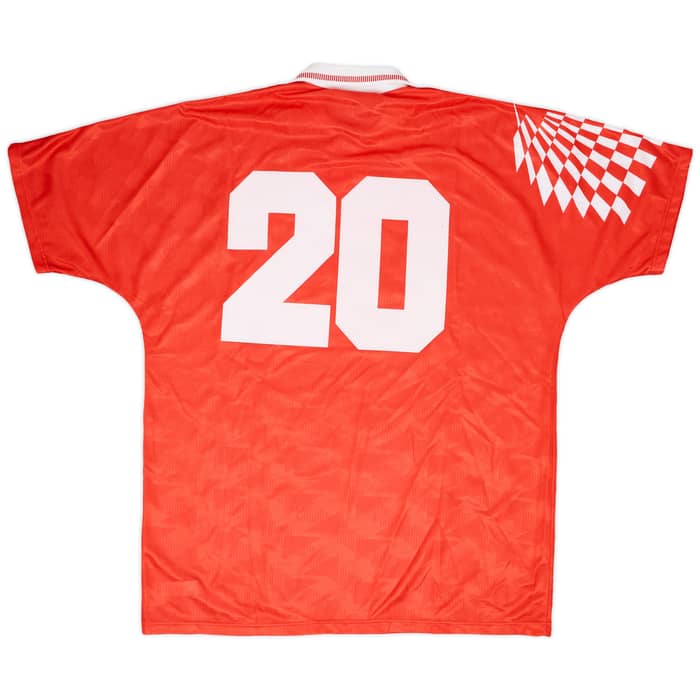 1991-93 Napoli Match Issue Third Shirt #20