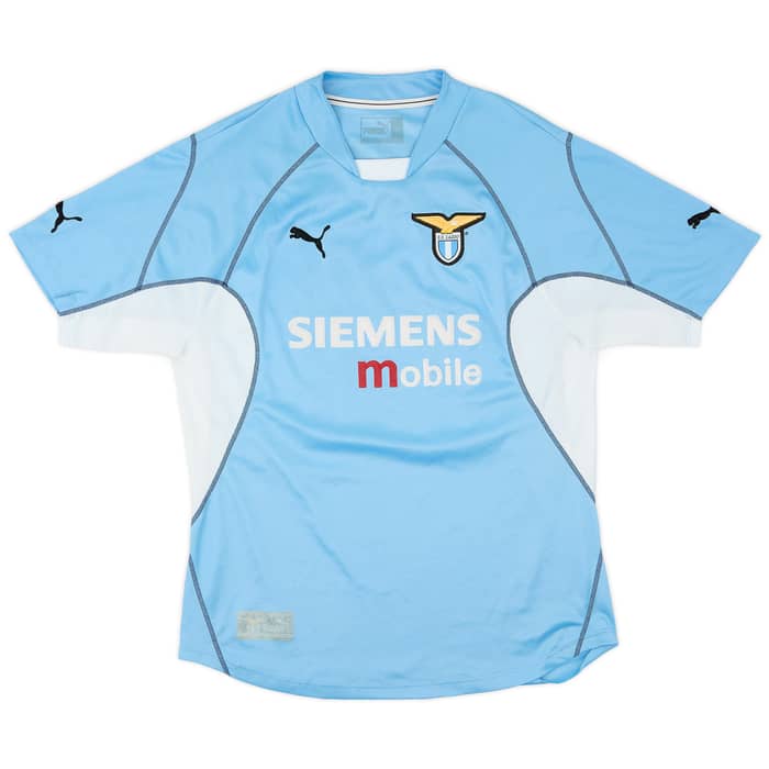 2001-02 Lazio Home Shirt Simeone #14 - 7/10 - (M)