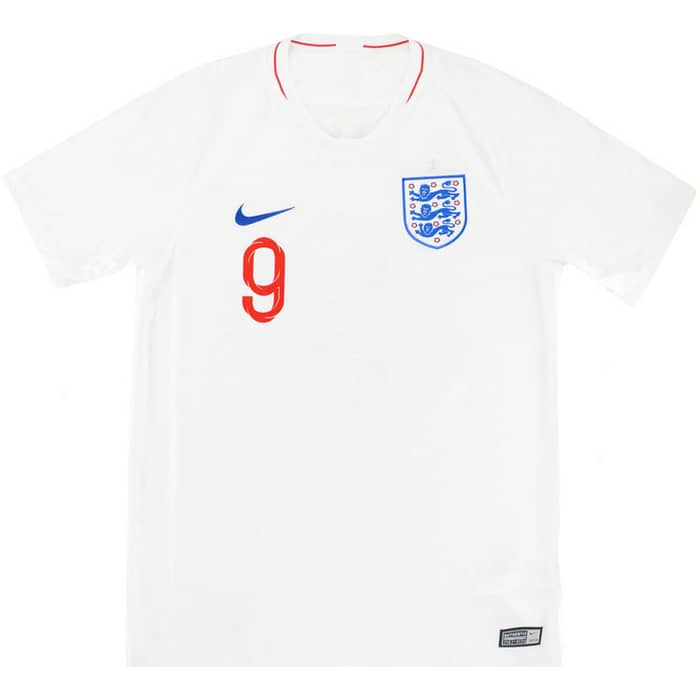2018-19 England Home Shirt Kane #9