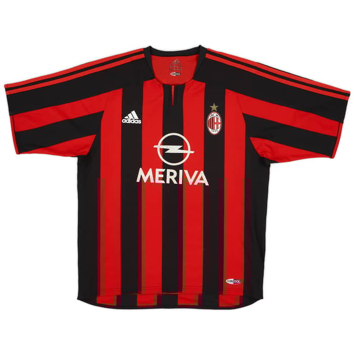 2003-04 AC Milan Player Issue Home Shirt Shevchenko #7 - 6/10 - (M)