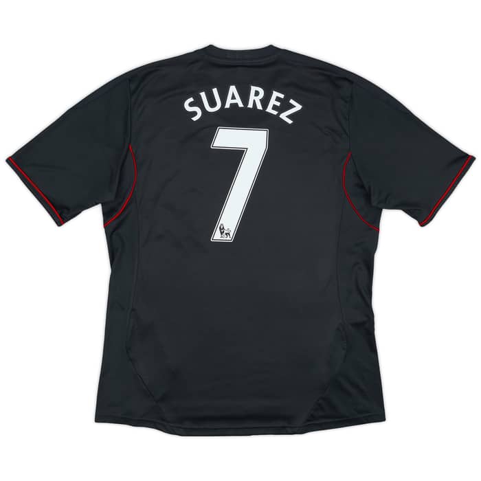 2011-12 Liverpool Away Shirt Suarez #7 - 6/10 - (L)