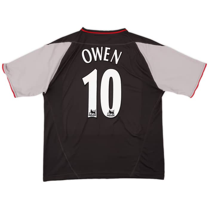 2002-04 Liverpool Away Shirt Owen #10 - 8/10 - (L)