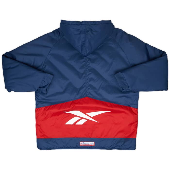 1999-00 Atletico Madrid Reebok Padded Bench Coat - 8/10 - (L)