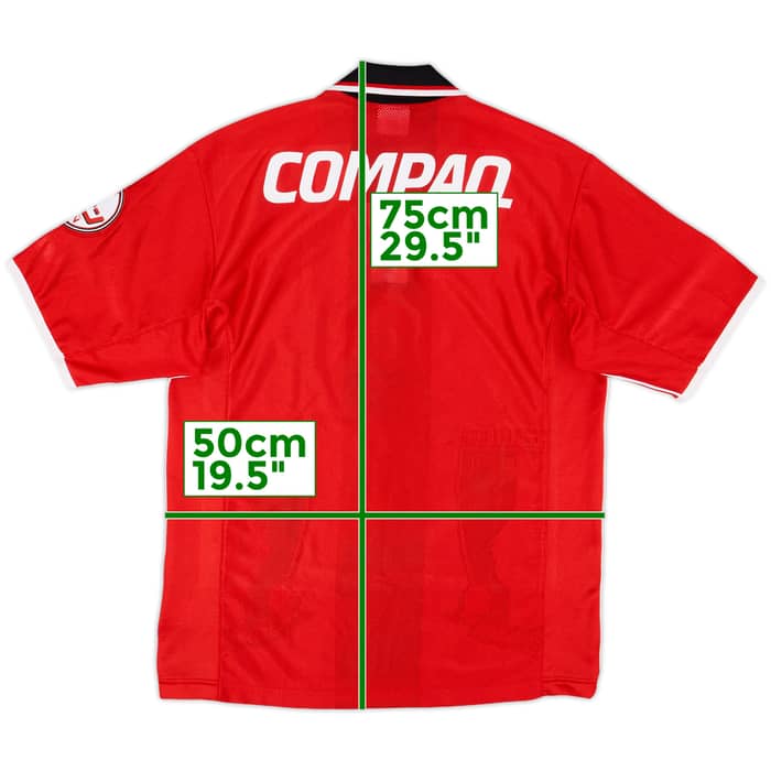2001-02 Urawa Red Diamonds Home Shirt - 9/10 - (S)