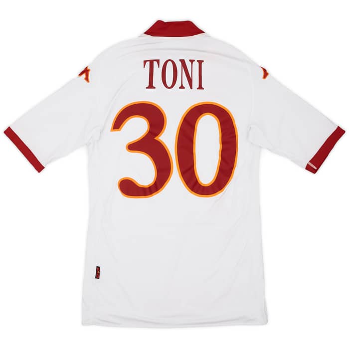 2009-10 Roma Away Shirt Toni #30 - 6/10 - (S)