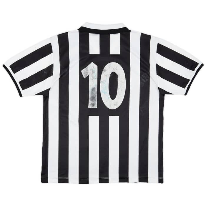 1994-95 Juventus Signed Home Shirt #10 - 4/10 - (XL)