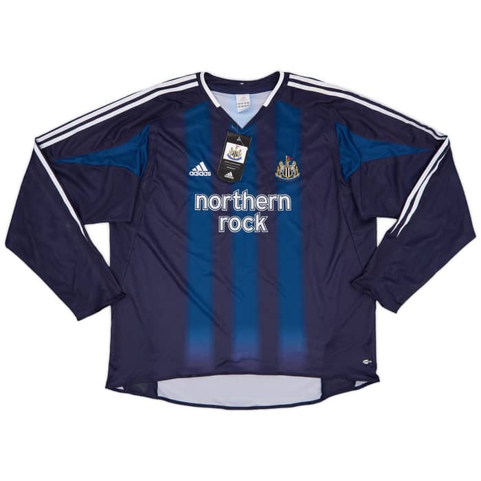 2004-05 Newcastle Away L/S Shirt Kluivert #11 (XXL)