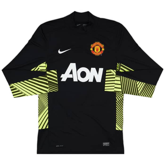 2011-12 Manchester United GK Shirt De Gea #1 - 9/10 - (S)