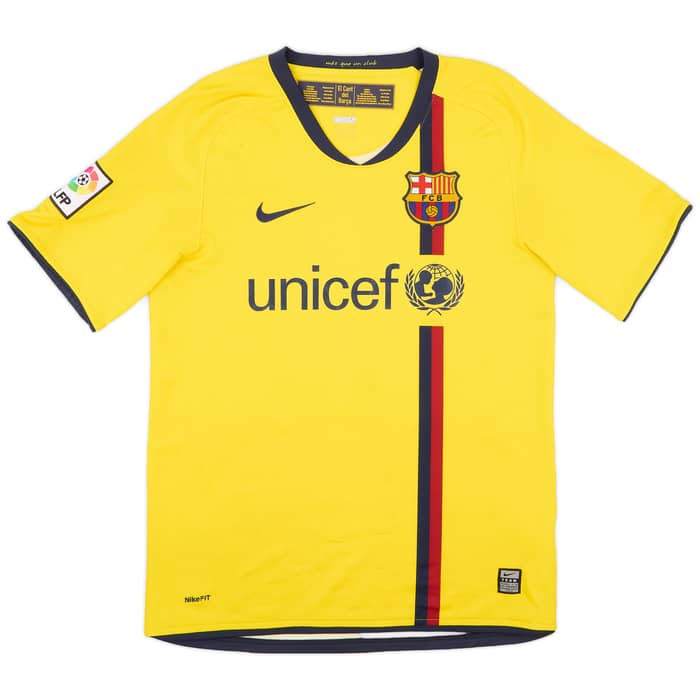 2008-10 Barcelona Away Shirt Messi #10 - 7/10 - (S)