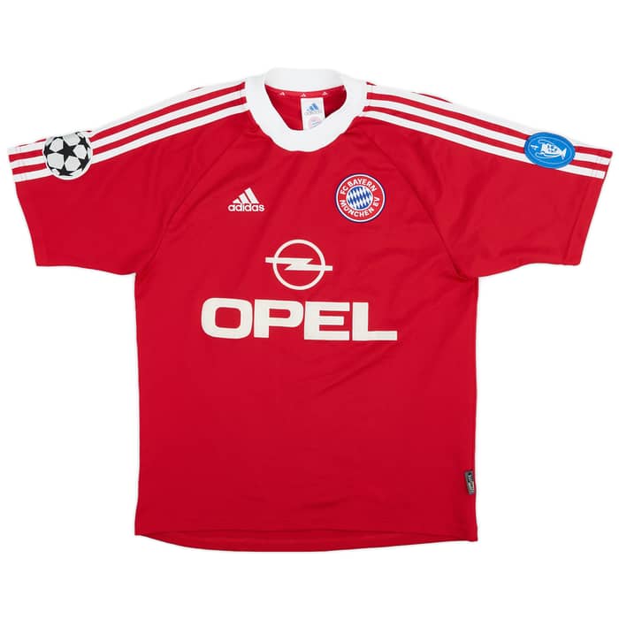 2001-02 Bayern Munich CL Shirt Elber #9 - 8/10 - (S)