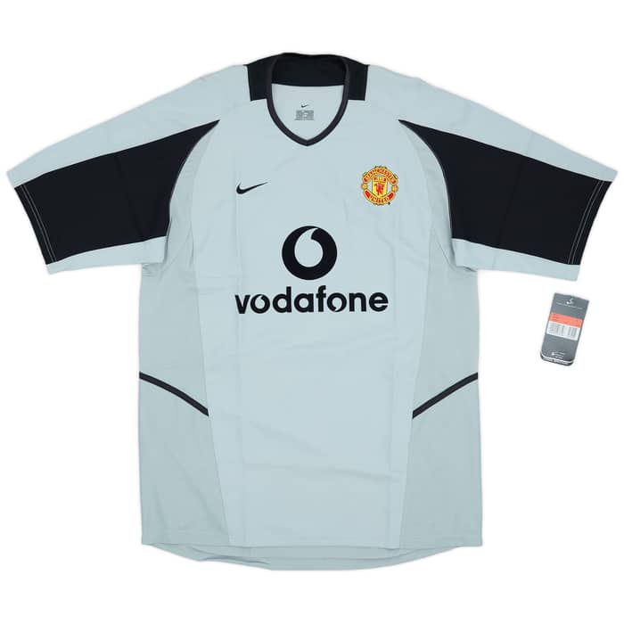2002-04 Manchester United GK S/S Shirt Barthez #1 (L)