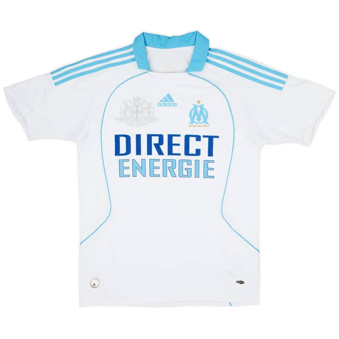 2008-09 Olympique Marseille Home Shirt - 8/10 - (XL.Boys)