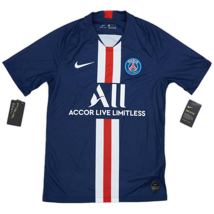 2019-20 Paris Saint-Germain Home Shirt Mbappe #7 (S)