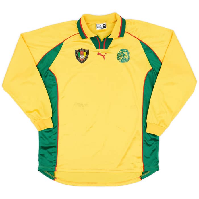 1998-00 Cameroon Away L/S Shirt - 5/10 - (XXL)