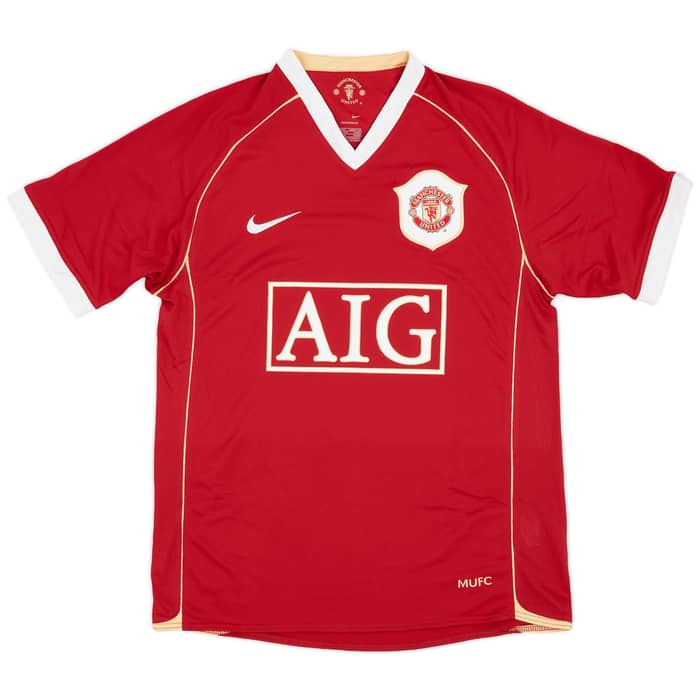 2006-07 Manchester United Home Shirt Rooney #8 (S)