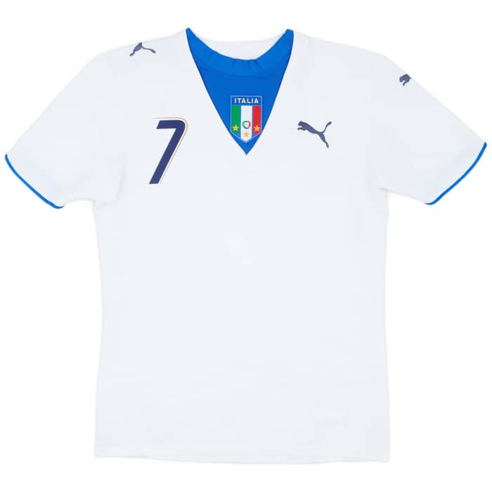 2006 Italy Away Shirt Del Piero #7 - 6/10 - (S)