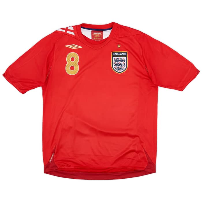 2006-08 England Away Shirt Lampard #8 - 6/10 - (M)