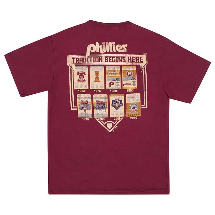 2011 Philadelphia Phillies Majestic Graphic Tee M