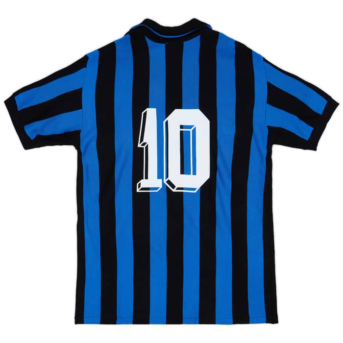 1984-86 Inter Milan Mecsport Reissue Home Shirt #10 (Brady)
