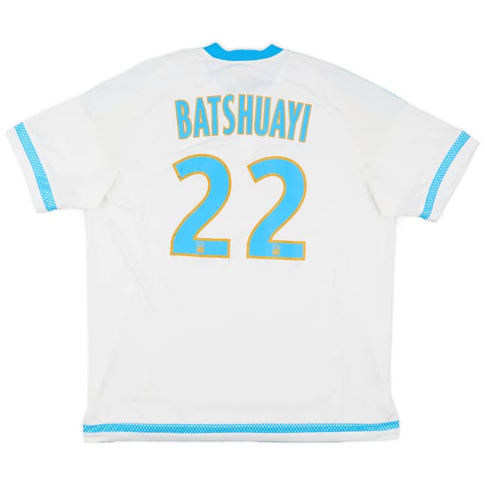 2015-16 Olympique Marseille Home Shirt Batshuayi #22 - 8/10 - (XL)