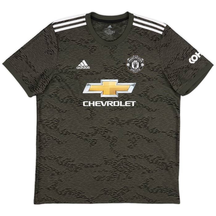 2020-21 Manchester United Away Shirt B.Fernandes #18 - 6/10 - (XL)
