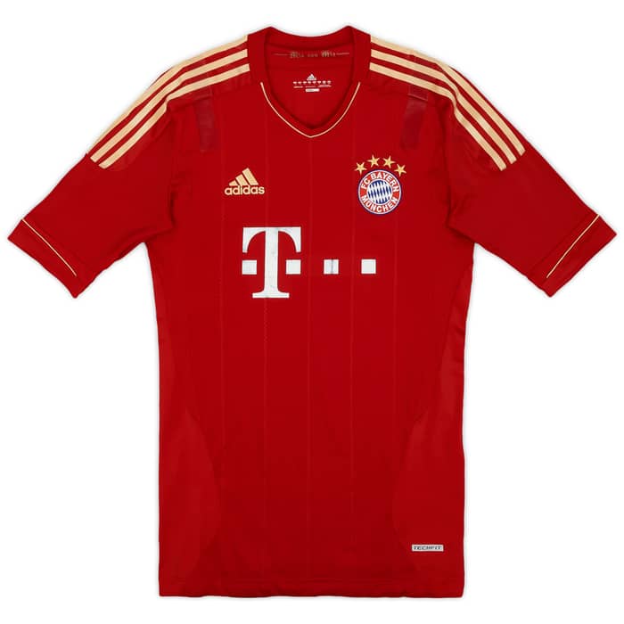 2011-13 Bayern Munich Player Issue TechFit Home Shirt - 4/10 - (L)