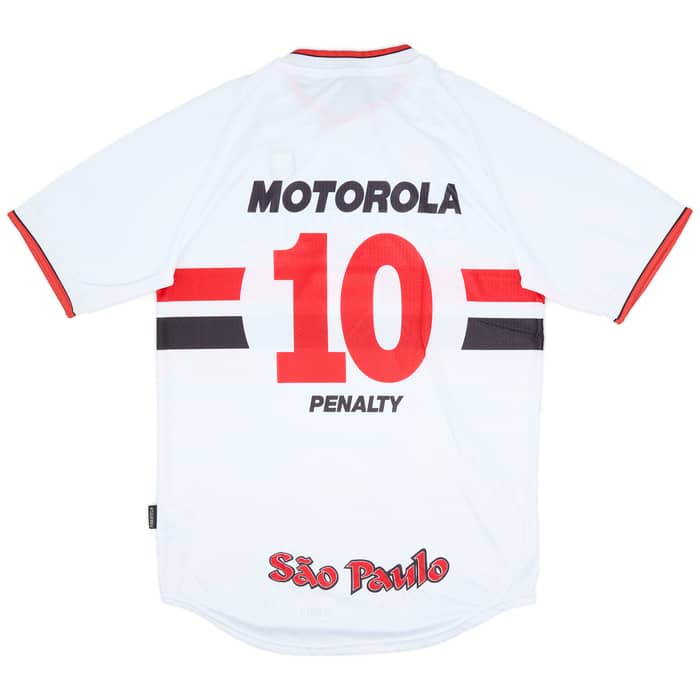 2001 Sao Paulo Home Shirt #10 (XL)