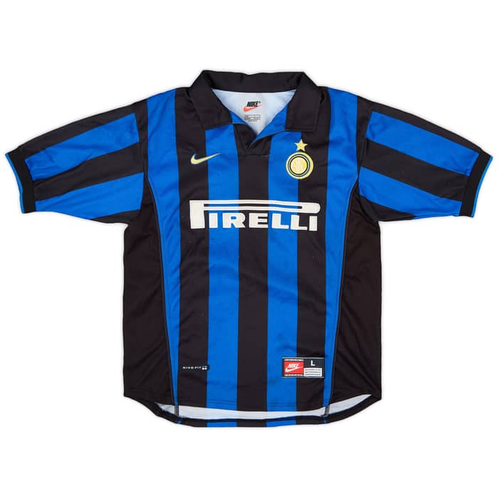 1998-99 Inter Milan Home Shirt - 7/10 - (L.Boys)