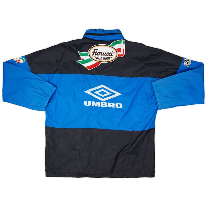1992-93 Inter Milan Umbro Hooded Rain Jacket - 8/10 - (L)