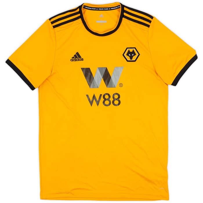 2018-19 Wolves Home Shirt Neves #8 - 6/10 - (L)