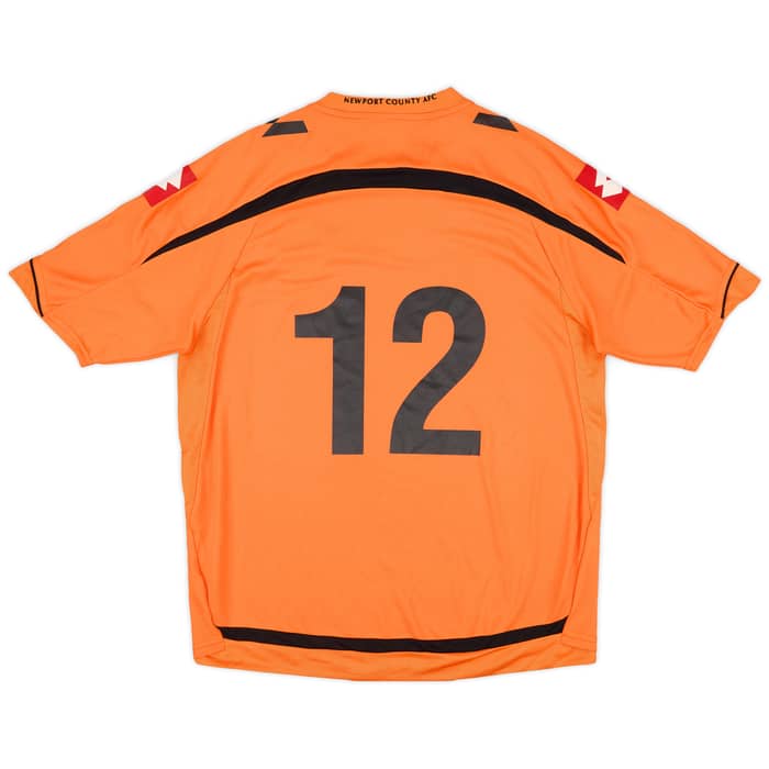 2010-11 Newport County Home Shirt #12 - 8/10 - (L)