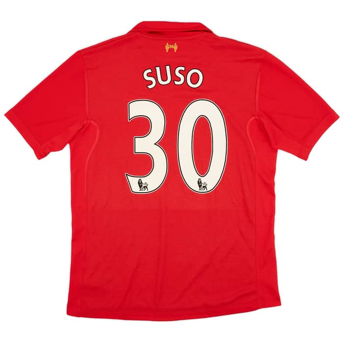 2012-13 Liverpool Home Shirt Suso #30 - 9/10 - (L)