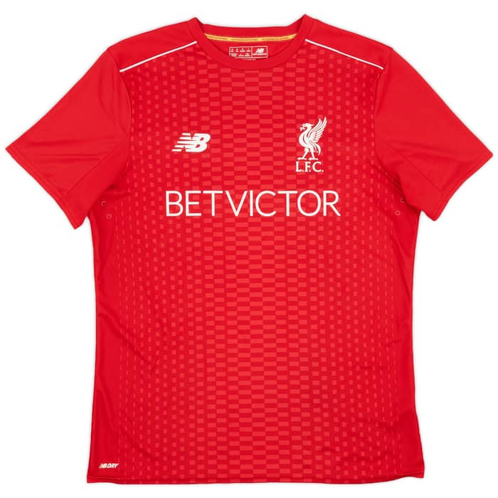2016-17 Liverpool New Balance Training Shirt - 8/10 - (M)