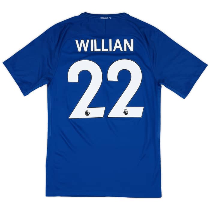 2017-18 Chelsea Home Shirt Willian #22 - 9/10 - (S)