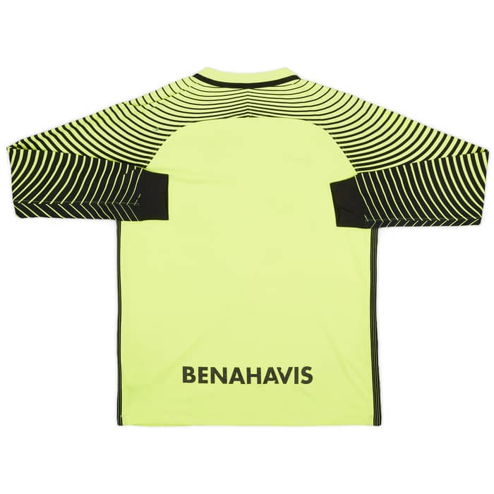 2016-17 Malaga GK Shirt - 5/10 - (XL.Boys)