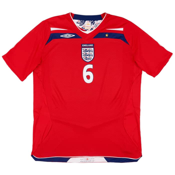 2008-10 England Away Shirt Terry #6 - 9/10 - (XL)