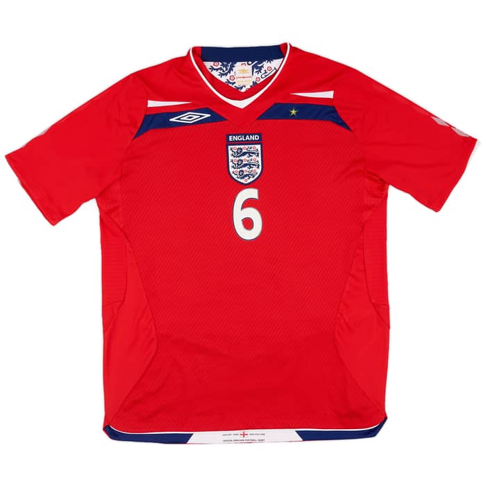 2008-10 England Away Shirt Terry #6 - 6/10 - (L)