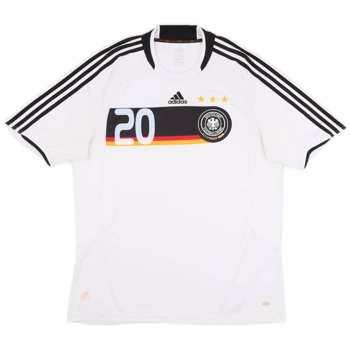 2008-09 Germany Home Shirt Podolski #20 - 7/10 - (XL)
