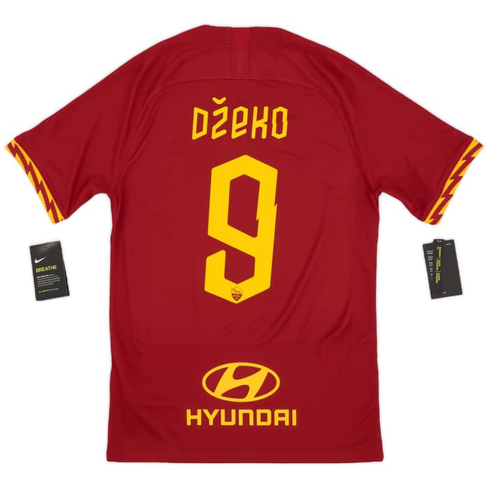 2019-20 Roma Home Shirt Dzeko #9 (S)